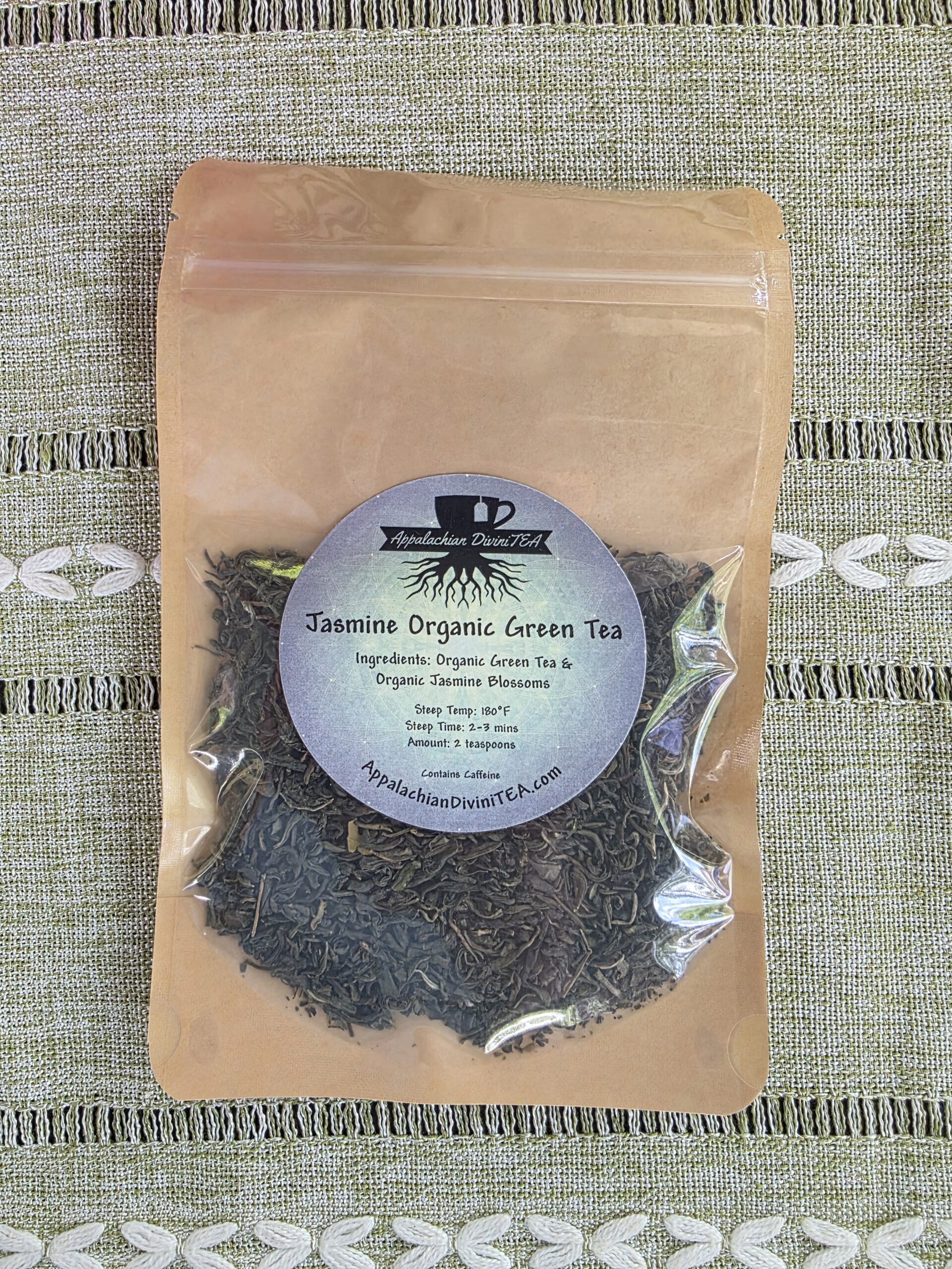 Jasmine Green Organic Tea - Image 2