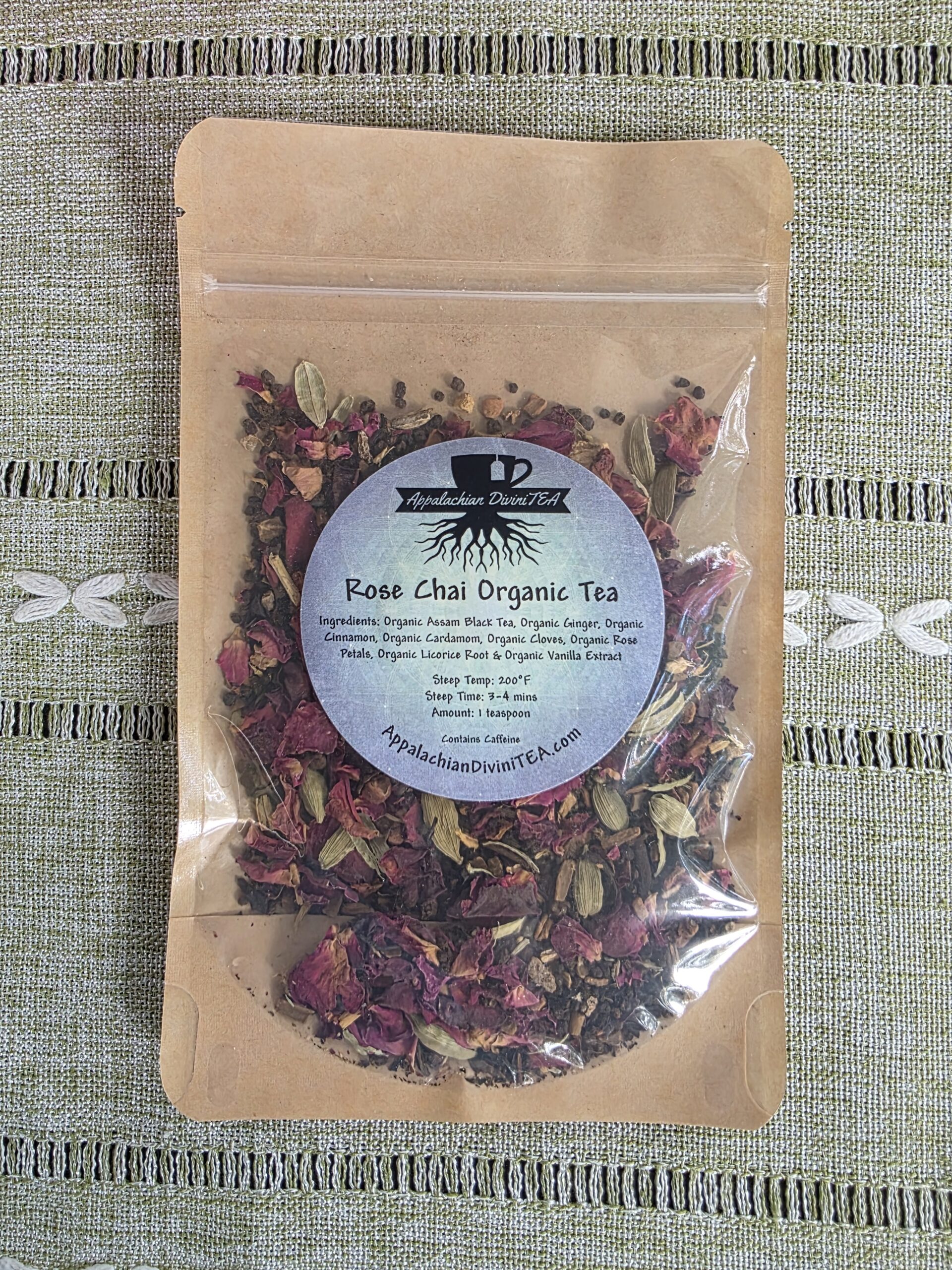 Rose Chai Organic Tea - Image 2