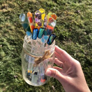 Handmade Glass Stir Stick