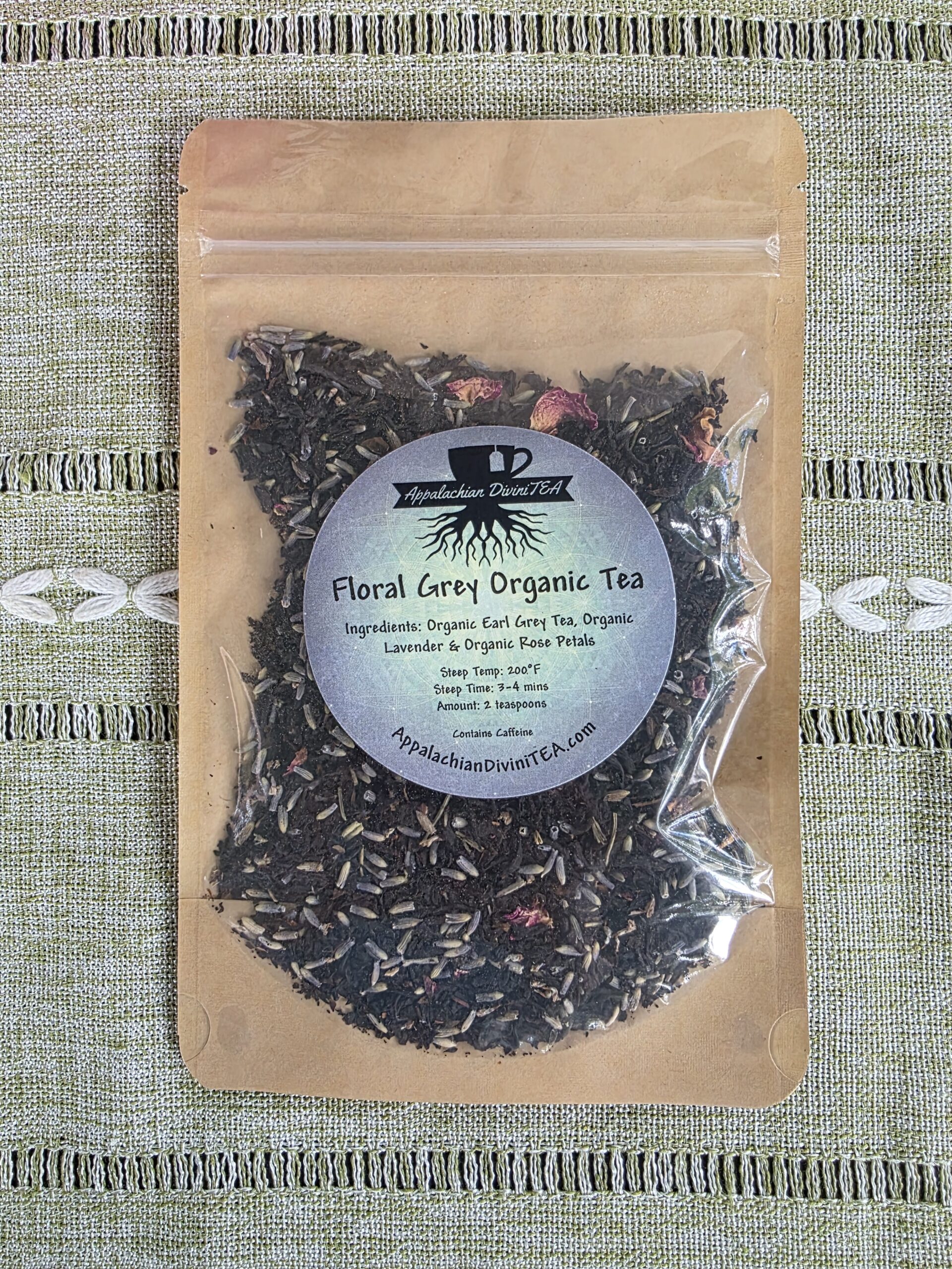 Floral Grey Organic Tea - Image 2