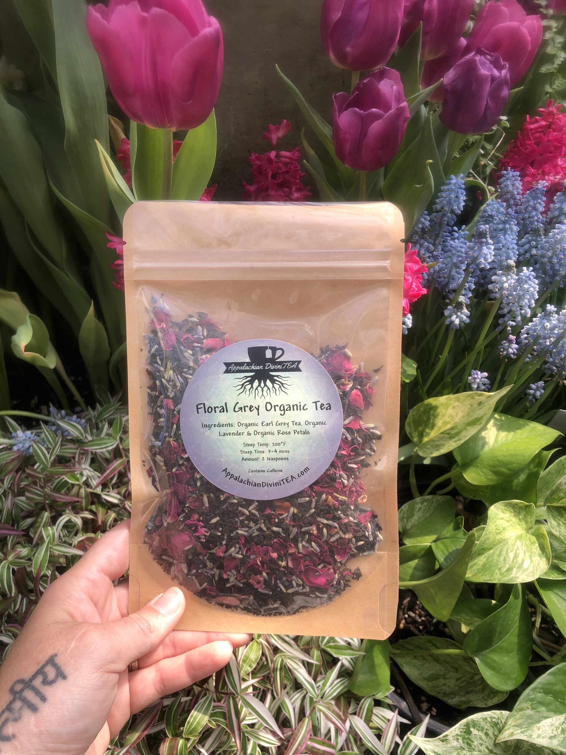 Try this London Fog recipe with our Floral Grey Organic Tea