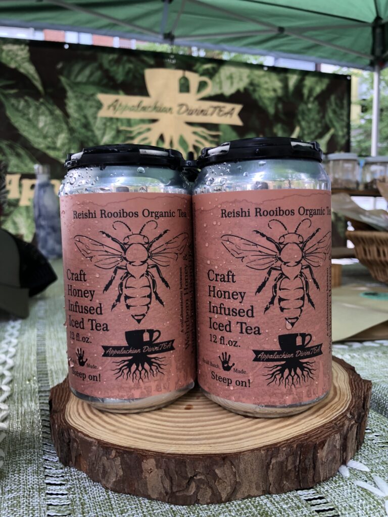 Craft Honey Infused Iced Tea Cans - Appalachian DiviniTEA